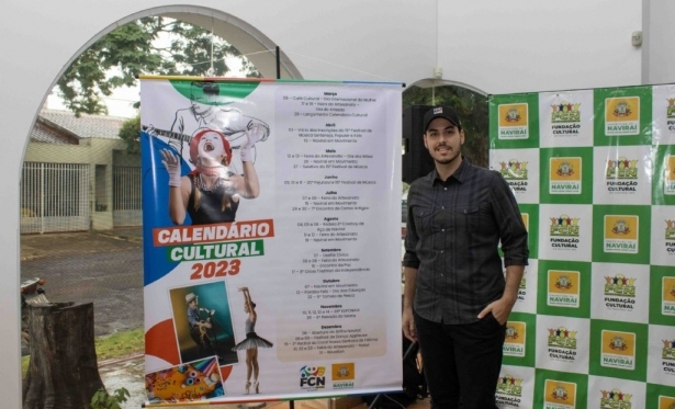 Fundao de Cultura lana o Calendrio Cultural 2023 da Prefeitura de Navira