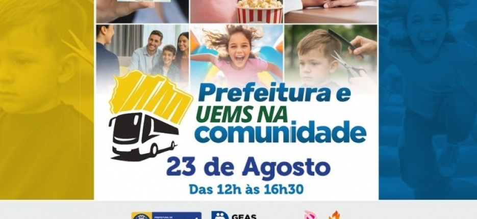 Prefeitura e Uems na Comunidade, ter Castramvel com vrios servios no Sbado
